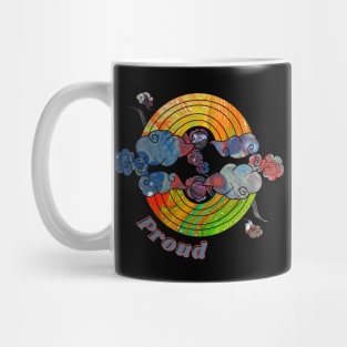 Proud Rainbows - Neon Swirl Mug
